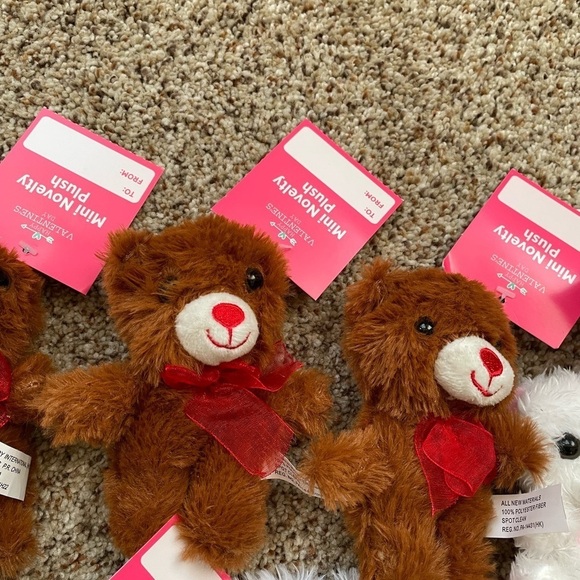 🎈🎈🎈Mini plush animals lot of 7 NWT kids toys stuffies - Picture 3 of 5